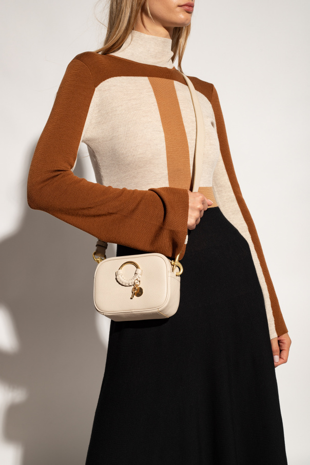 IetpShops AS Cream Leather shoulder bag See By Chloe Pixi Chloe Morello Lip Icing